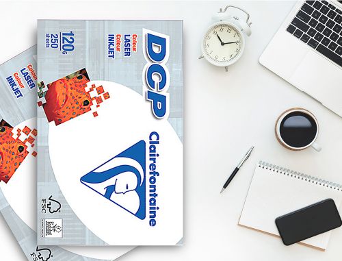 Papel fotocopia clairefontaine din a3 120 gr embalagem de 250 folhas , Clairefontaine , 72169 , 3329680184501